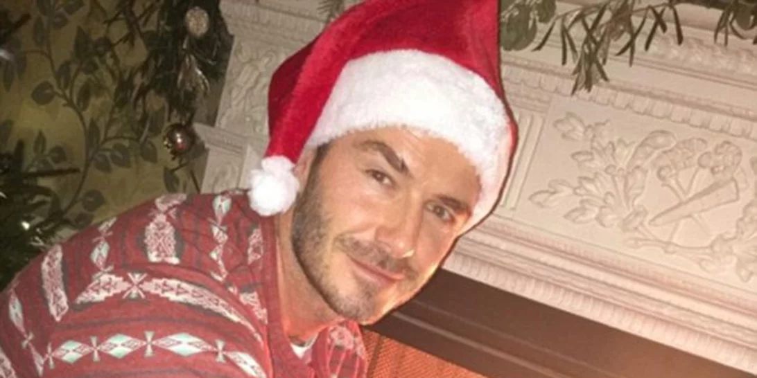 Ευτυχισμένα Χριστούγεννα από την οικογένεια Beckham