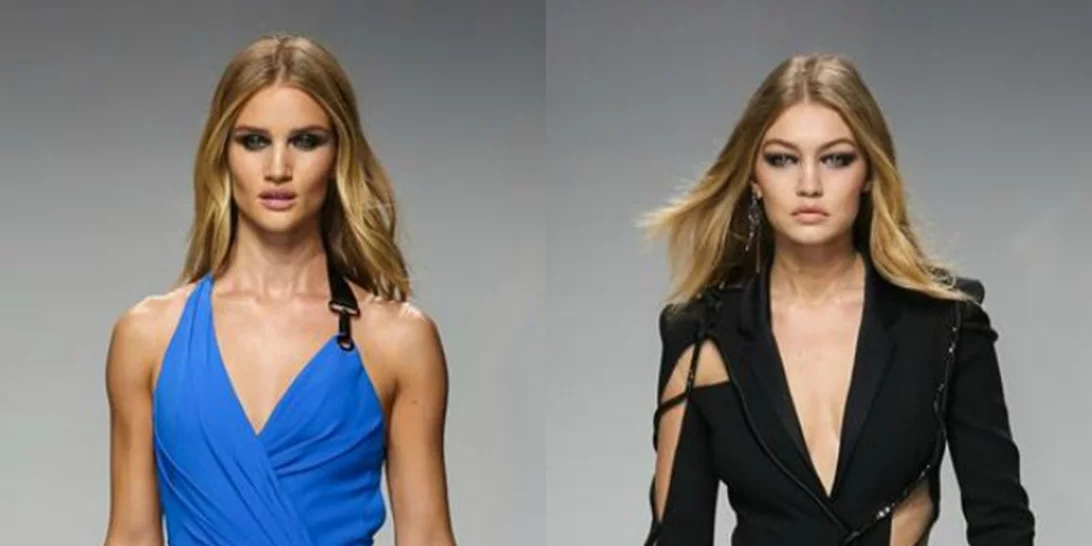 Gigi, Rosie & Irina: Τα πιο σέξι μοντέλα στο catwalk Versace