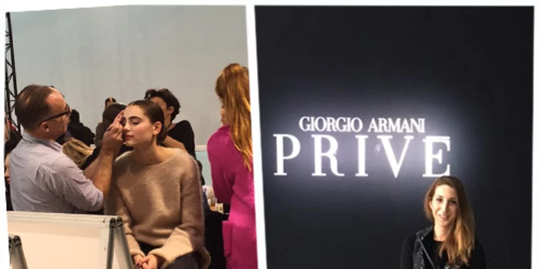 Armani Prive: Backstage στο Haute Couture Show