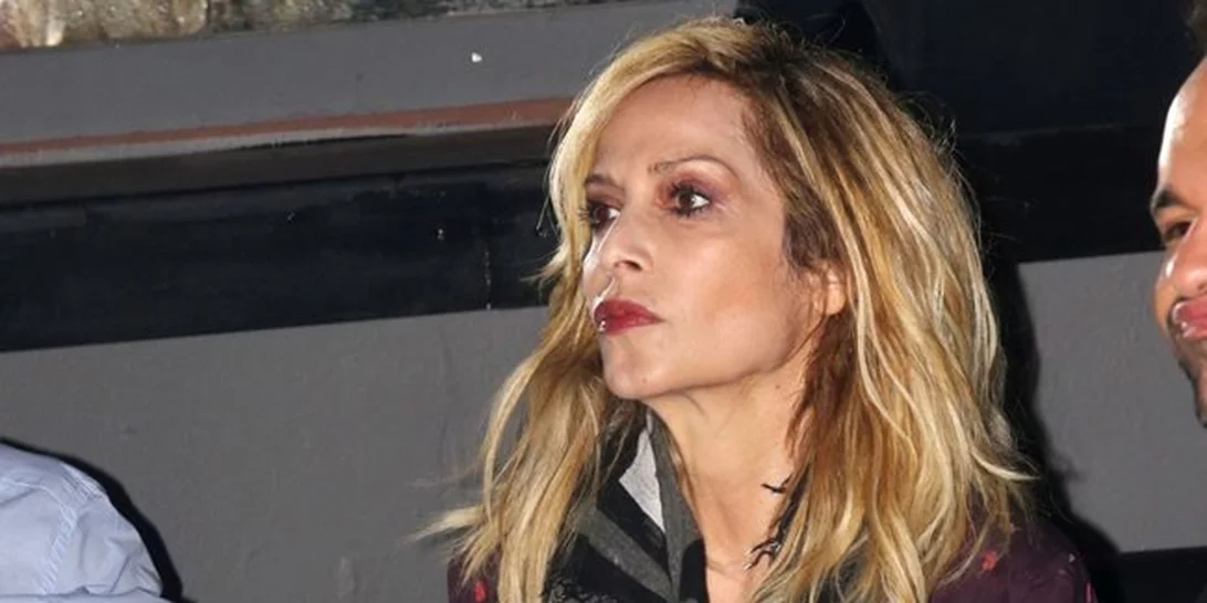 Η Άννα Βίσση και η Χριστίνα Αναγνωστοπούλου στην πρεμιέρα του Νίκου Καρβέλα