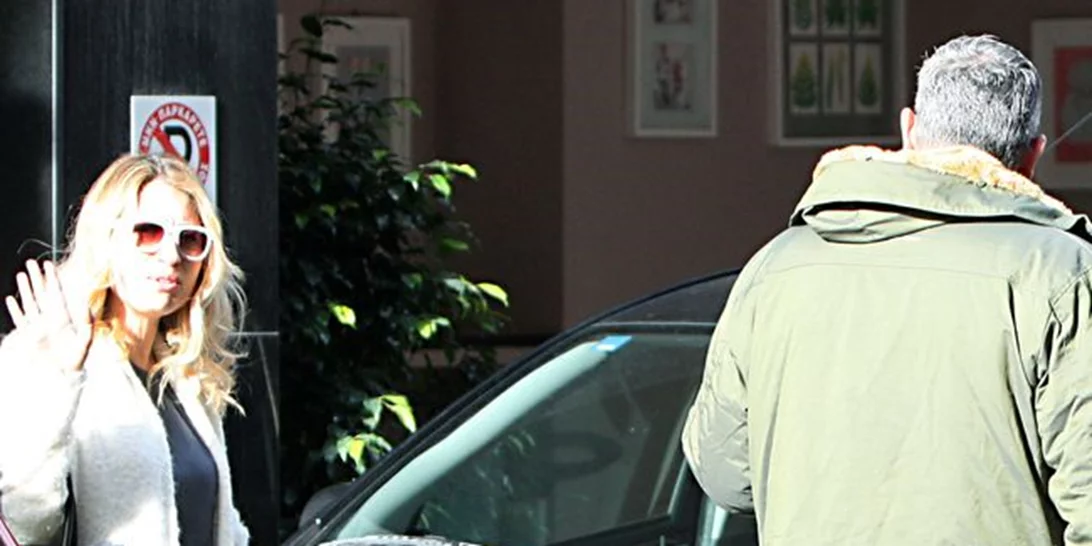 Μαρία Ηλιάκη: Βόλτα με τον αγαπημένο της