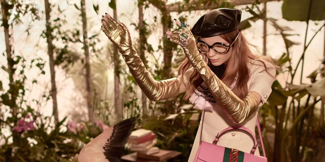 Gucci: Χρώμα, λάμψη και φλαμίνγκο στην καμπάνια της prefall συλλογής!