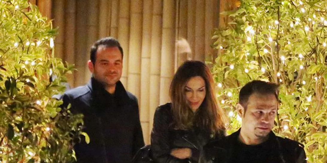 Δέσποινα Βανδή - Ντέμης Νικολαΐδης: Βραδινή έξοδος για φαγητό!