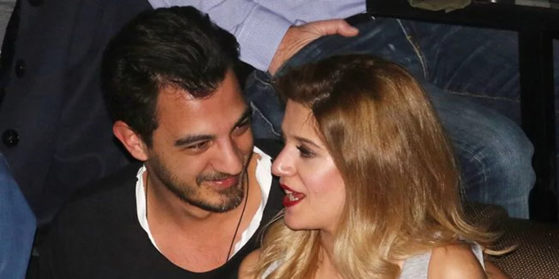 Τζένη Θεωνά - Δήμος Αναστασιάδης: Η νυχτερινή έξοδος του ζευγαριού