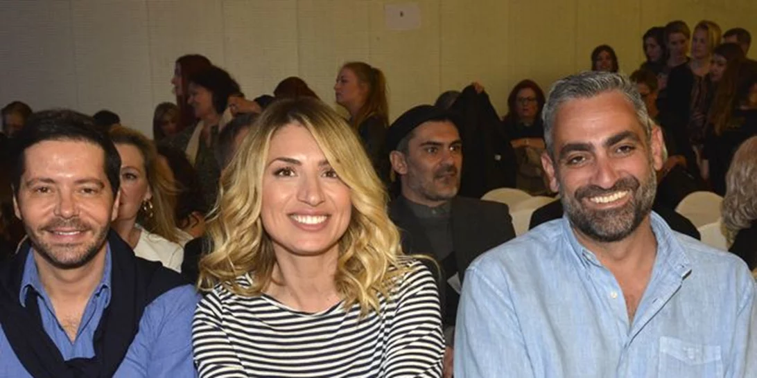 Μαρία Ηλιάκη - Νεκτάριος Γαλίτης: Βραδινή έξοδος σε fashion event