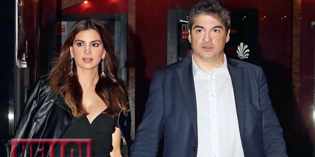 Σταματίνα Τσιμτσιλή - Θέμης Σοφός: Η  νυχτερινή έξοδος με φίλους