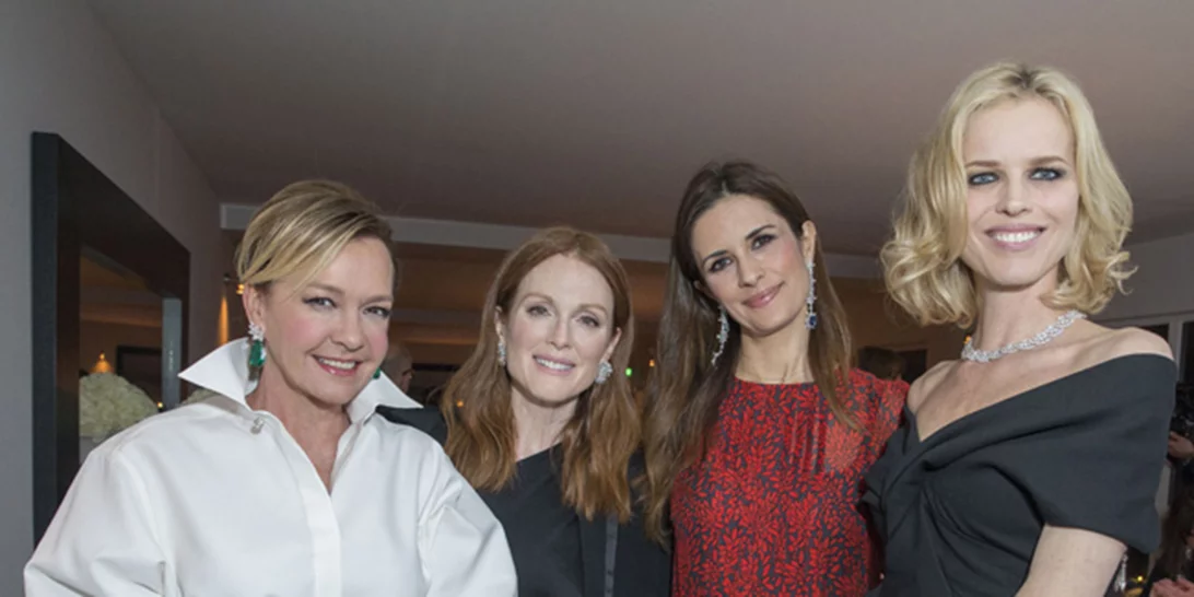 Eva Herzigova, Juliette Binoche και Julianne Moore: Η κοινή τους εμφάνιση στις Κάννες