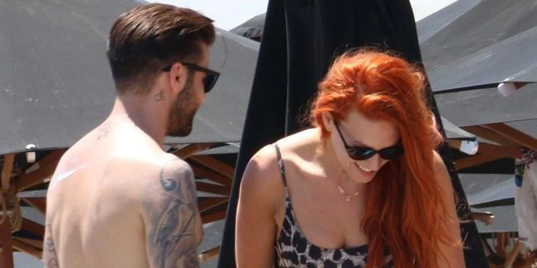 Σίσσυ Χρηστίδου - Θοδωρής Μαραντίνης: Πρώτο μπάνιο με τα παιδιά τους