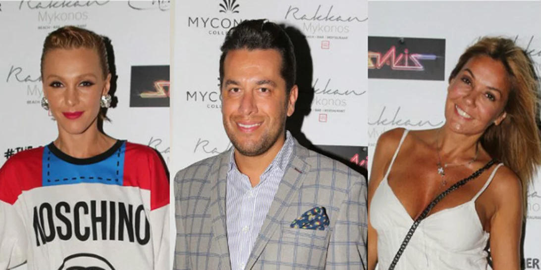 Όλοι οι επώνυμοι που παραβρέθηκαν στο live του Σάκη Ρουβά στο Rakkan της Μυκόνου