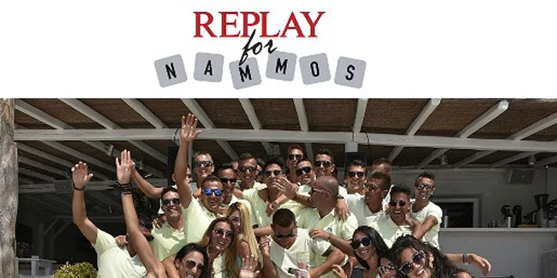 Το Nammos Mykonos ντύνεται Replay