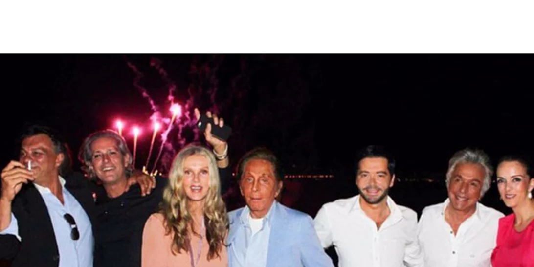 Valentino: Η βραδινή έξοδος στο Island