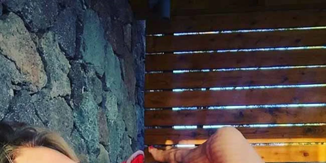 Σμαράγδα Καρύδη: Οι φωτογραφίες από τις διακοπές της στην Αίγινα