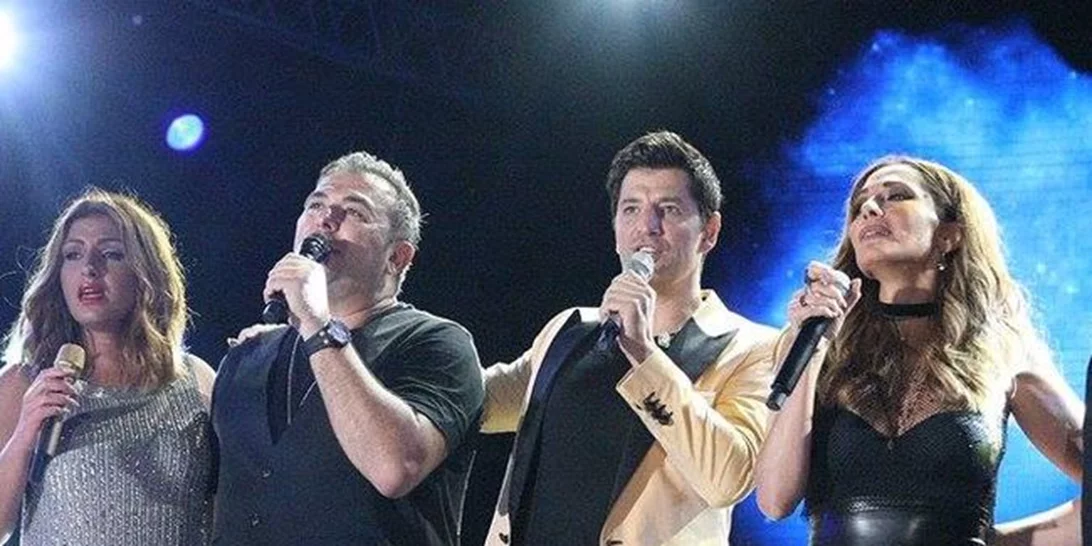 Ρουβάς - Ρέμος - Βανδή - Παπαρίζου – Μέλισσες: 35 φωτογραφίες από τη συναυλία με τους 5 Έλληνες super stars στην Κύπρο