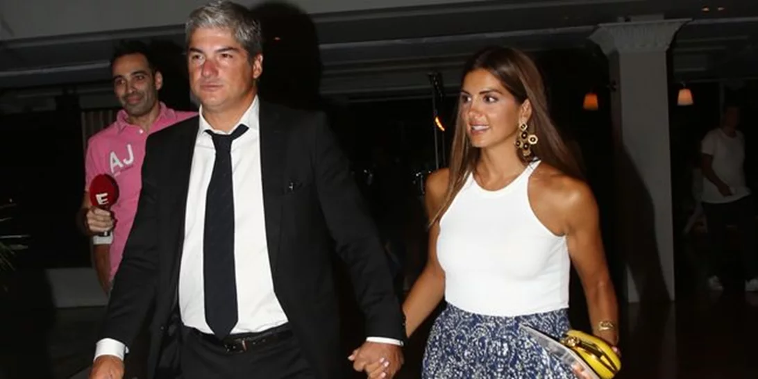 Σταματίνα Τσιμτσιλή: Οι φωτογραφίες από τη νυχτερινή έξοδο με τον σύζυγό της