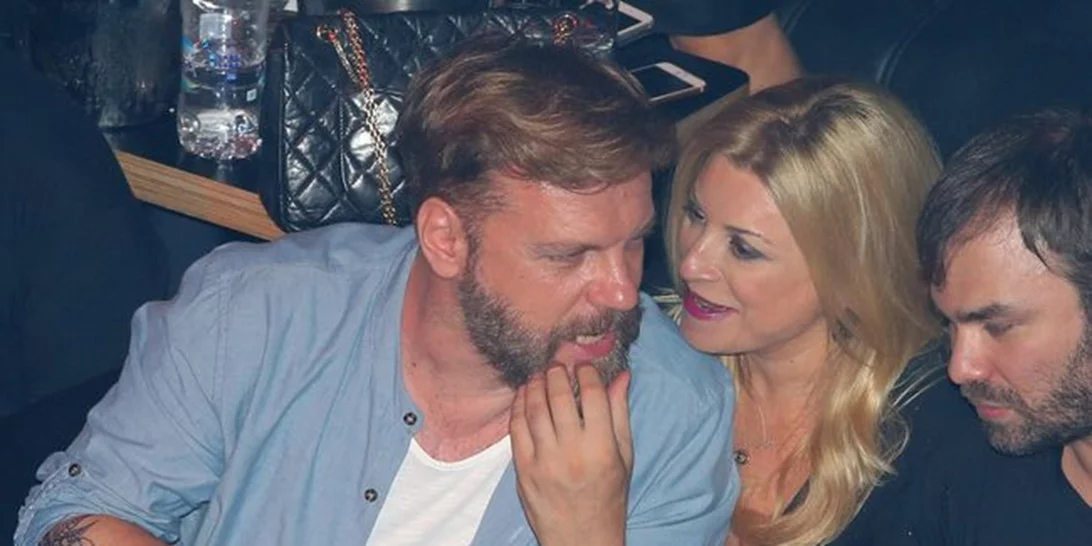 Κώστας Σπυρόπουλος- Χριστίνα Πολίτη: Η νυχτερινή έξοδος του ζευγαριού