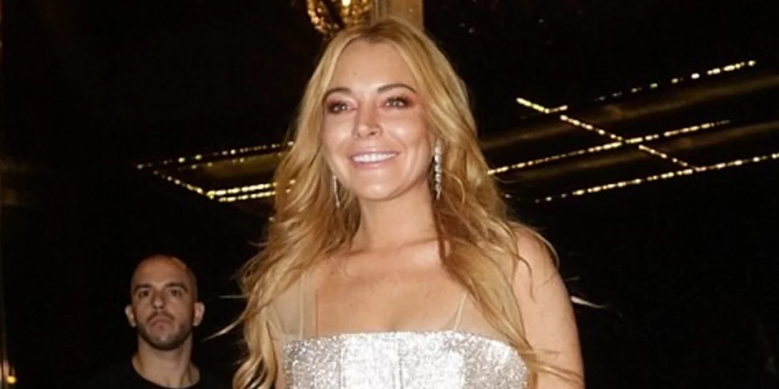 Η Lindsay Lohan με Celia Kritharioti Haute Couture