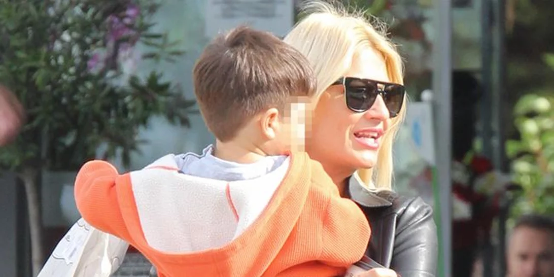 Φαίη Σκορδά: Καθημερινές στιγμές με το γιο της