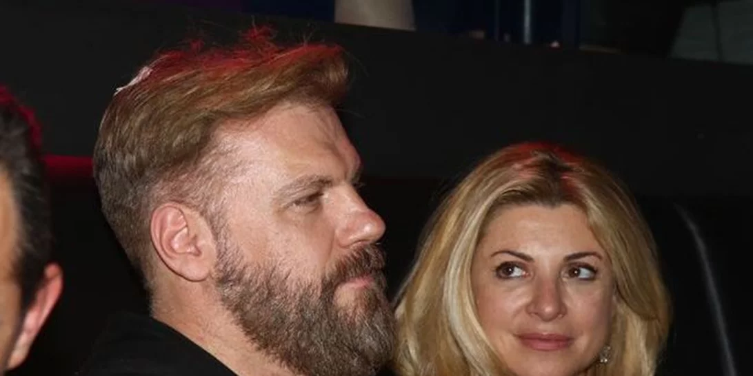 Κώστας Σπυρόπουλος - Χριστίνα Πολίτη: Μια ακόμα νυχτερινή έξοδος του ζευγαριού