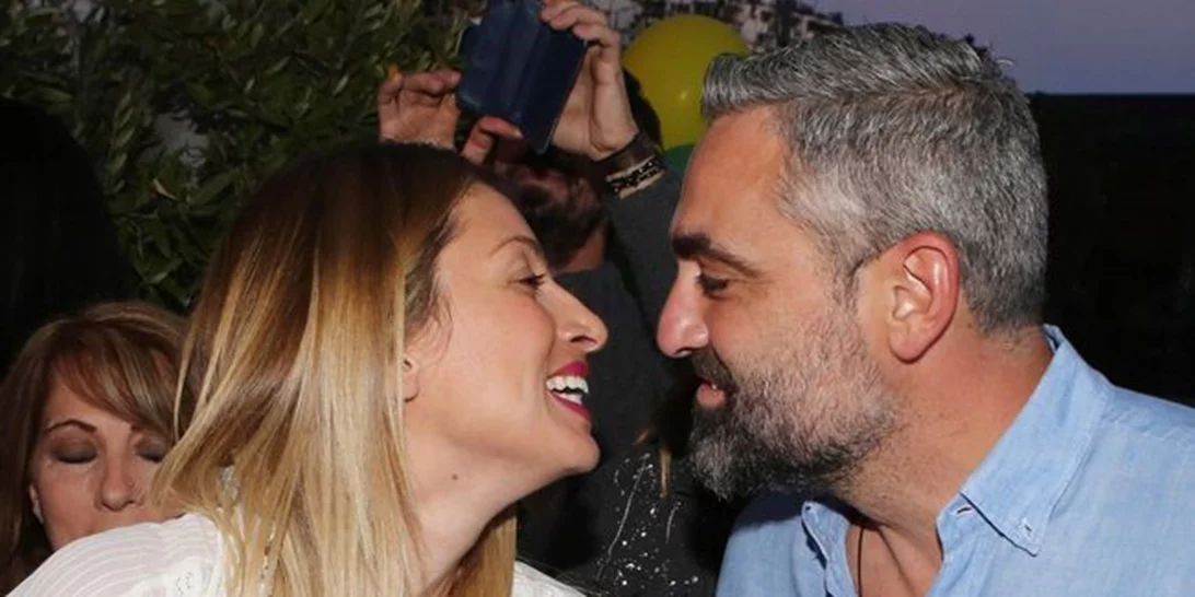 Μαρία Ηλιάκη-Νεκτάριος Γαλίτης: Το τρυφερό φιλί στο στόμα