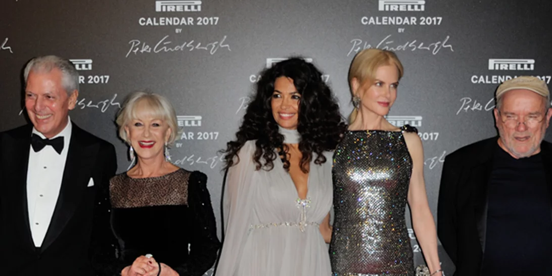 Οι εντυπωσιακές κυρίες στην παρουσίαση του ημερολογίου Pirelli!