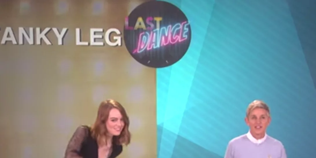 Οι χορευτικές φιγούρες της Emma Stone και της Ellen DeGeneres θα σου φτιάξουν τη μέρα!