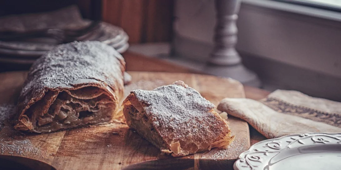 Συνταγή για στρούντελ με μήλα και αχλάδια χωρίς ζάχαρη και χωρίς κόπο
