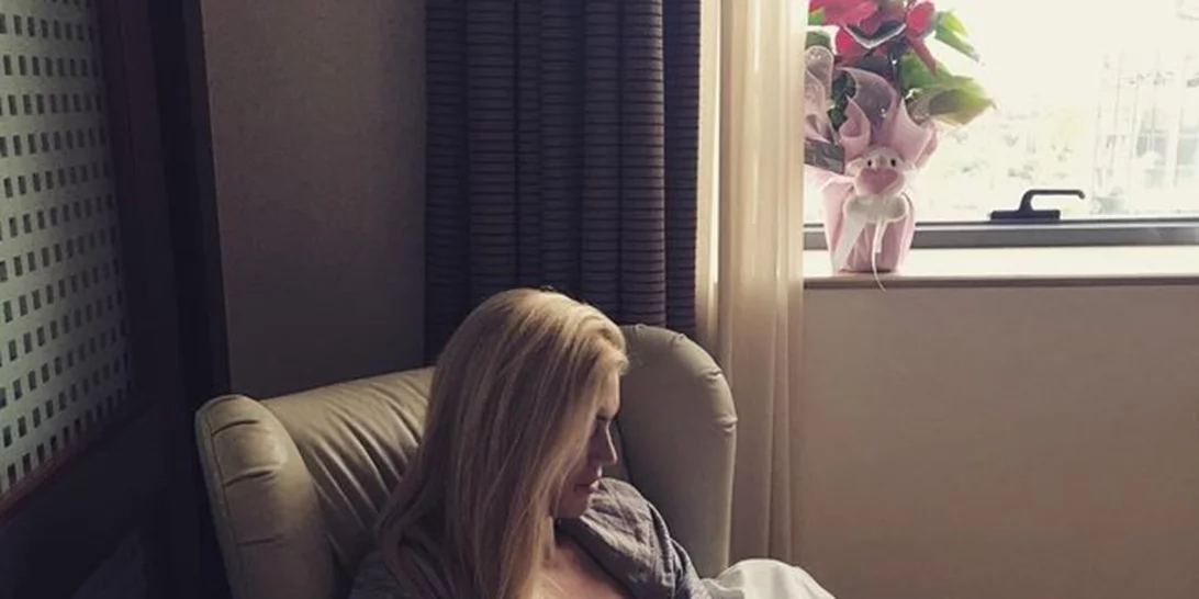 Βάσω Κολλιδά: To σώμα της πέντε μέρες μετά τη γέννηση της κόρης της