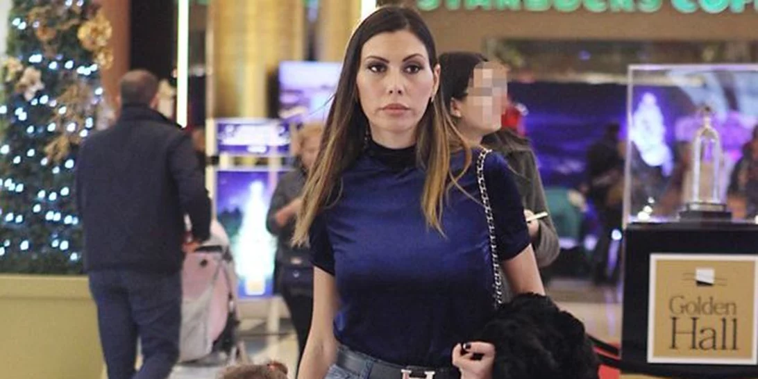 Ιωάννα Μπούκη: Βόλτα για ψώνια με την κόρη της, Νάντια