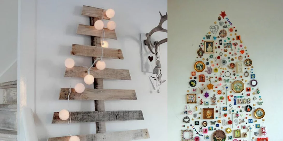 DIY Χριστουγεννιάτικα δέντρα: 15 + 1 εναλλακτικές προτάσεις για τον φετινό στολισμό