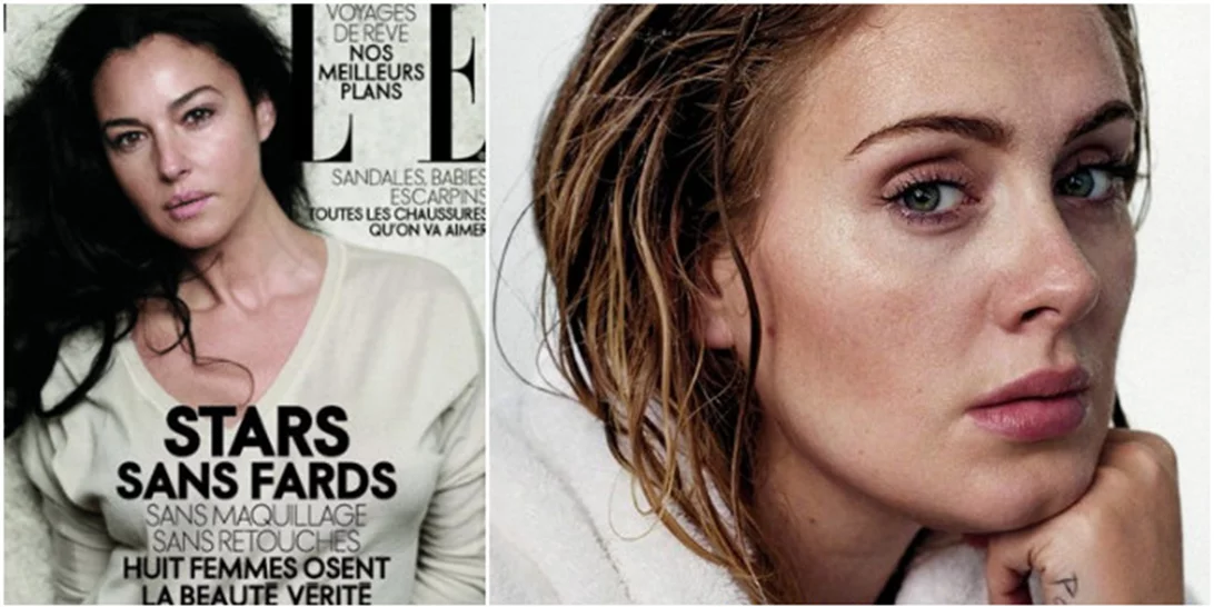 Διάσημες stars που έχουν ποζάρει χωρίς ίχνος μακιγιάζ για εξώφυλλα