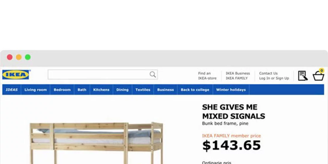 Τα IKEA δίνουν τη λύση στα πιο συχνά προβλήματα σχέσεων