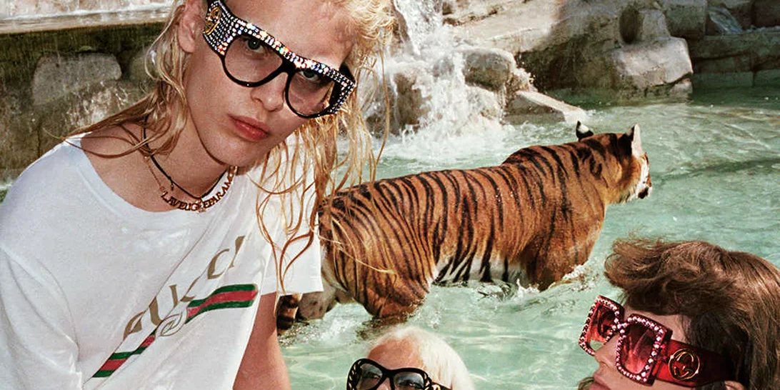 Gucci: Λιοντάρια και τίγρεις στη νέα ανοιξιάτικη καμπάνια