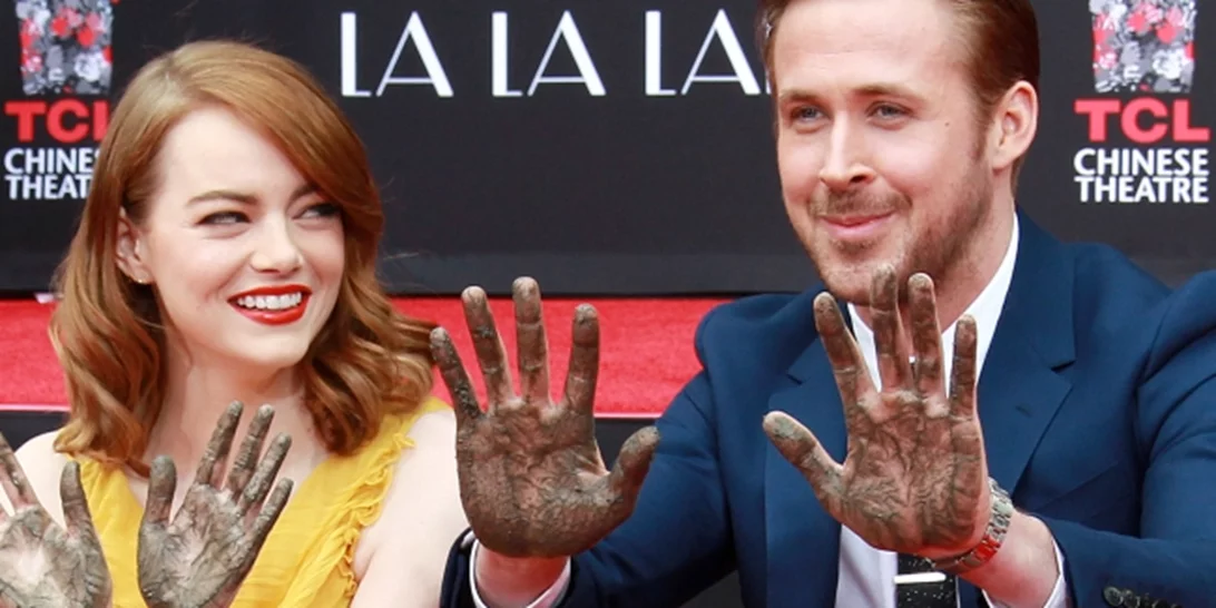 Ryan Gosling-Emma Stone: «Άφησαν» τα αποτυπώματά τους στο Hollywood!