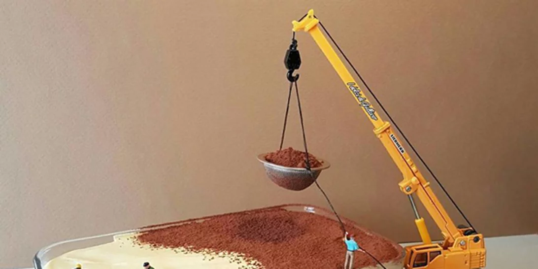 Λαχταριστά γλυκά μετατρέπονται σε φανταστικούς μικρόκοσμους