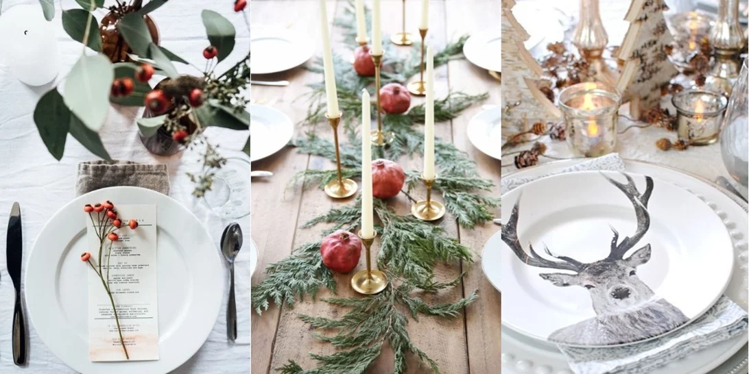 Art de la Table: 20 ιδέες για τα πιο όμορφα χριστουγεννιάτικα τραπέζια