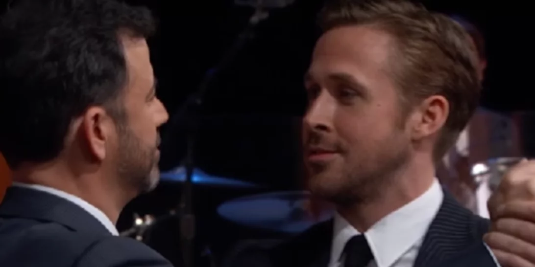 O Ryan Gosling μαθαίνει στον Jimmy Kimmel πως να χορεύει... βαλς!(Βίντεο)