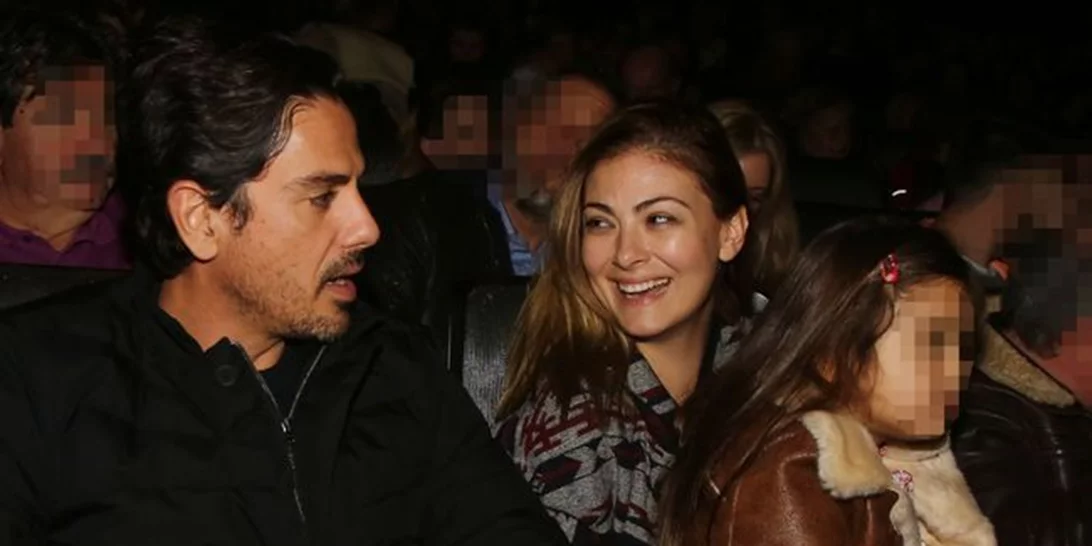 Δέσποινα Καμπούρη - Βαγγέλης Ταρασιάδης: Στο θέατρο με την κόρη τους