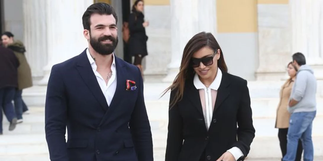 Δημήτρης Αλεξάνδρου - Όλγα Φαρμάκη: Έτοιμοι να ανέβουν τα σκαλιά της εκκλησίας