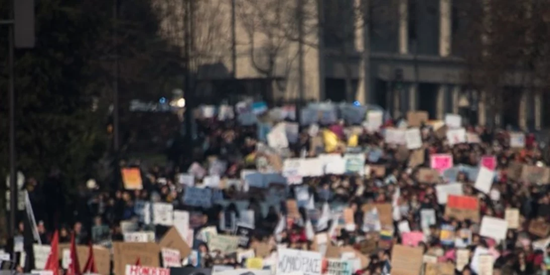 #womensmarch: Η διαδήλωση των γυναικών