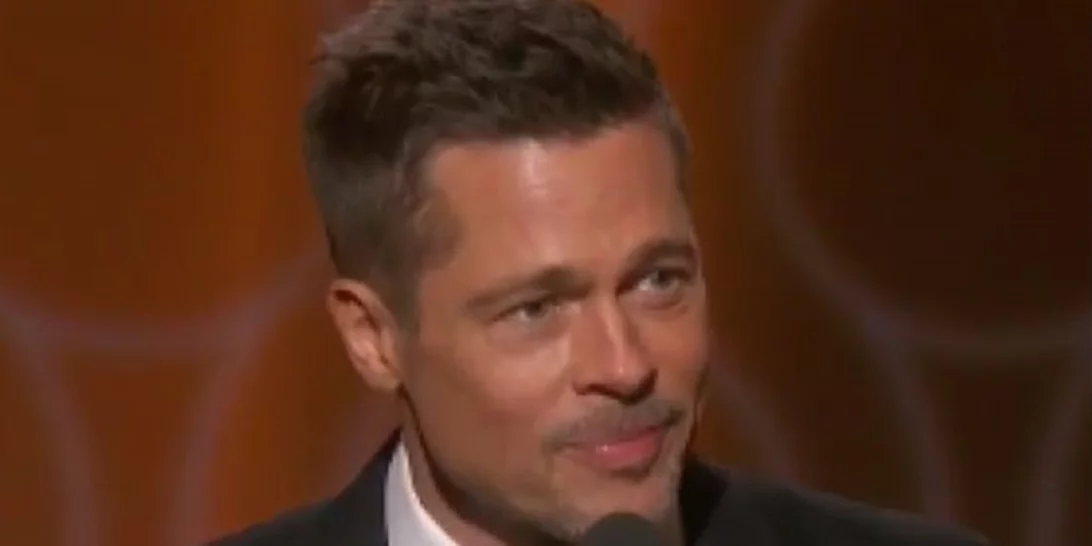 Brad Pitt: Η εμφάνιση- έκπληξη στις «Χρυσές Σφαίρες»