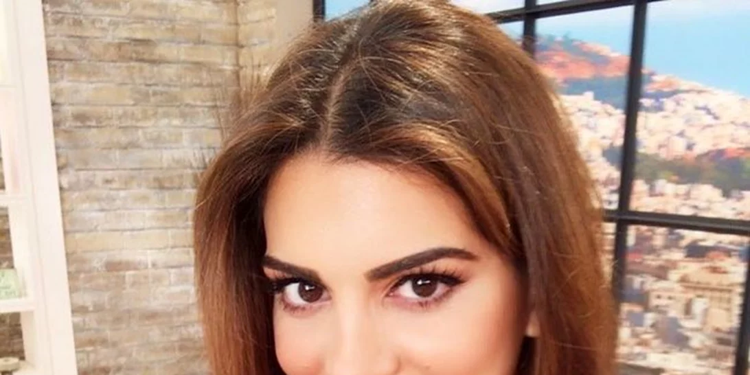 Σταματίνα Τσιμτσιλή | Με casual look στον 9ο μήνα της εγκυμοσύνης της