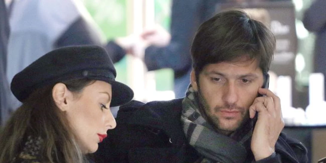 Μπέττυ Μαγγίρα: Βόλτα με τον σύζυγό της