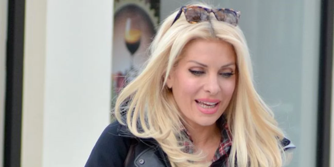 Ελένη Μενεγάκη: Η βόλτα στην Κηφισιά