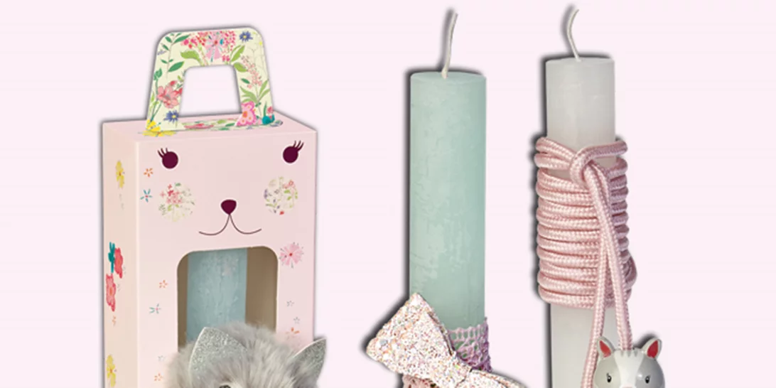 Οι πιο όμορφες λαμπάδες για ρομαντικά παιδιά αλλά και... νονές!