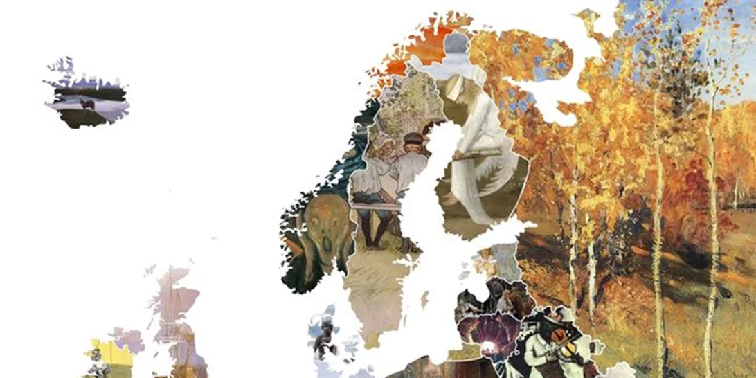 Ο χάρτης της Ευρώπης με τα 44 πιο εμβληματικά έργα τέχνης κάθε χώρας
