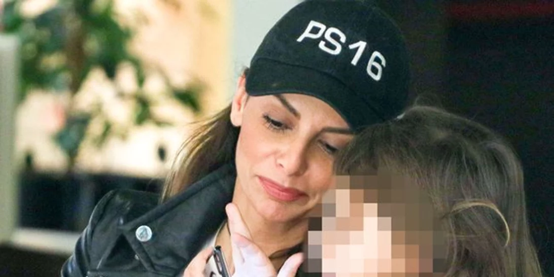 Μπέτυ Μαγγίρα: Καθημερινές στιγμές με την κόρη της, Ανδριάνα