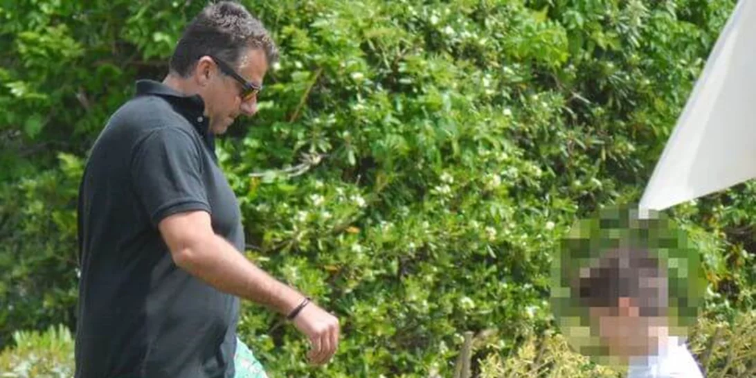 Γιώργος Λιάγκας: Ευτυχισμένες στιγμές με τον γιο του