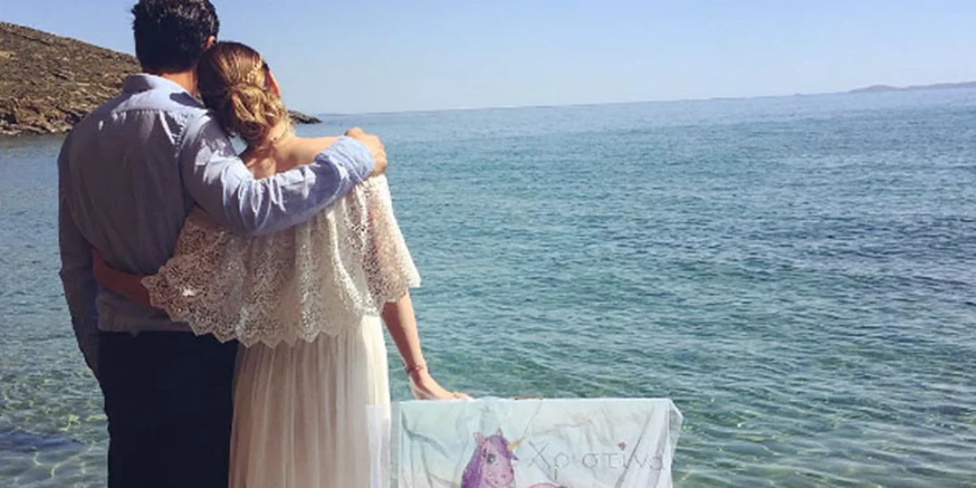 Δέσποινα Καμπούρη - Βαγγέλης Ταρασιάδης: Βάφτισαν την κόρη τους