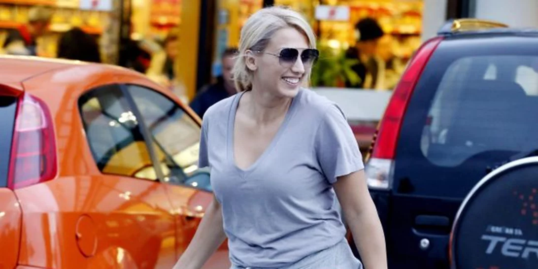 Κωνσταντίνα Σπυροπούλου: Για ψώνια στο supermarket με άκρως αθλητικό look