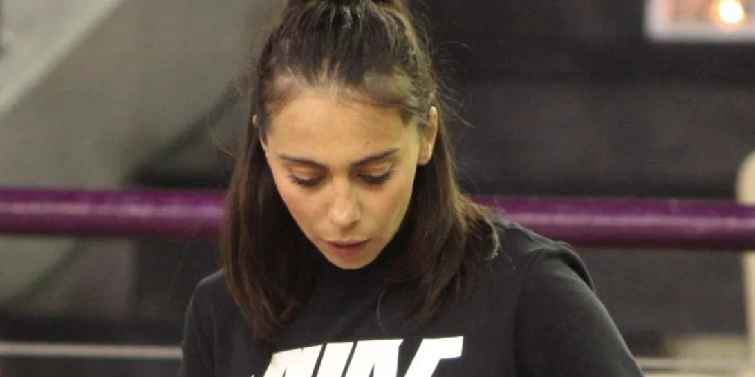 Ολυμπία Χοψονίδου: Με αθλητικό look στο πλευρό του Βασίλη Σπανούλη